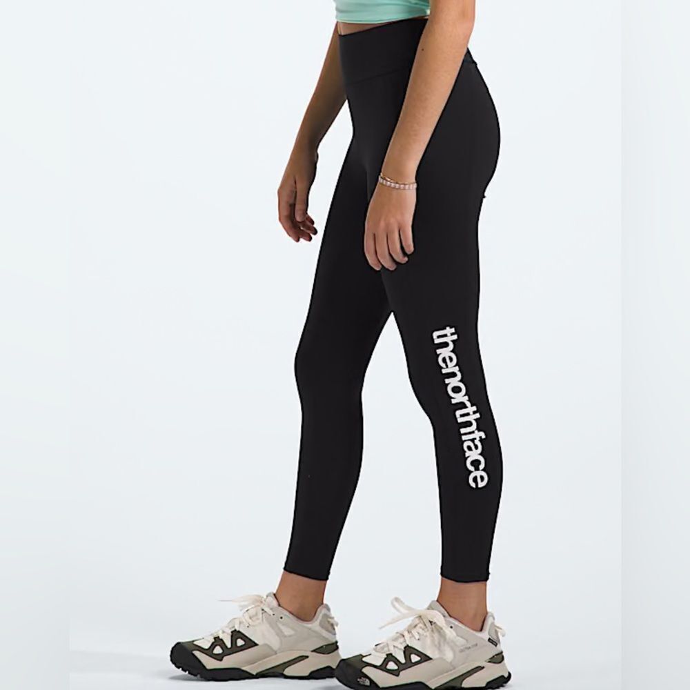 The North Face Girls’ Never Stop Tights Black Large NWT